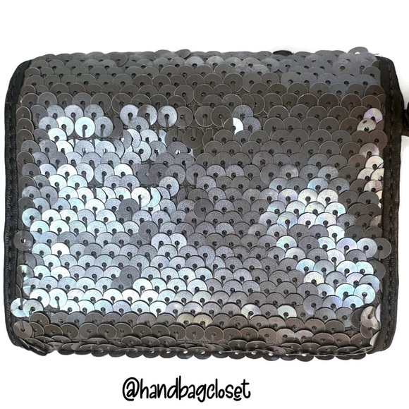 Coach Audrey Pearl Rocker Optic C Sequin Sequence Wristlet Wallet - Picture 6 of 11